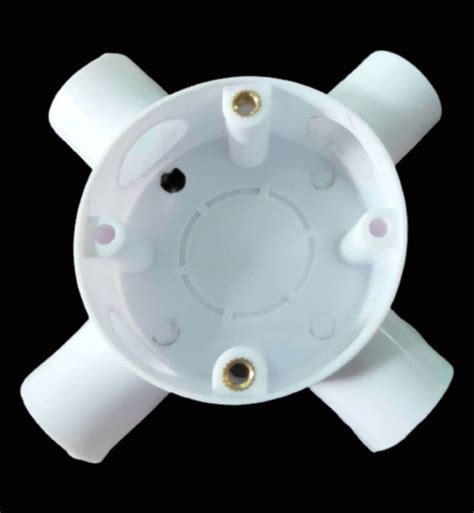 Round Mm White Way Pvc Junction Box At Piece In Chandrapur