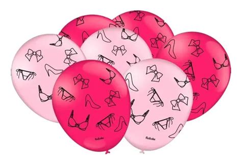 Balões Festa Chá De Lingerie cm Festcolor MercadoLivre