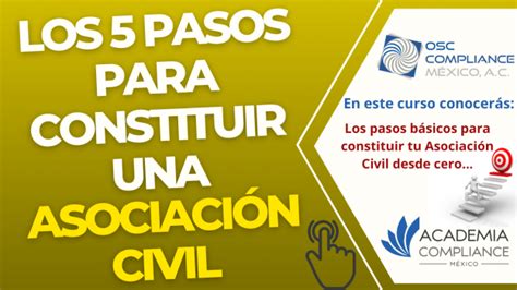 Los 5 pasos para constituir una Asociación Civil Gratis con Membresía