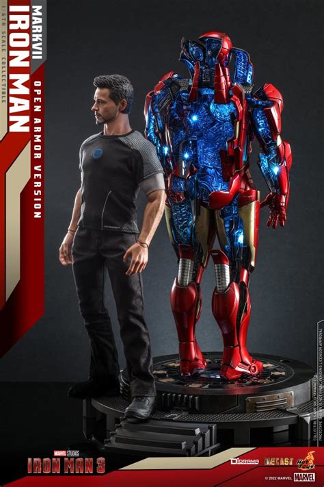 Hot Toys鋼鐵人3鋼鐵人馬克7 開甲版本 Iron Man Mark VII Open Armor Version 1 6 比例收藏級人偶