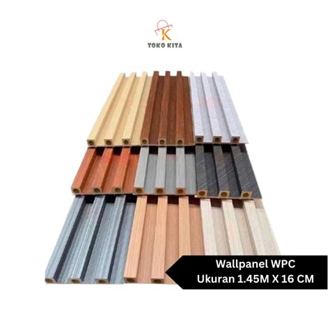 Jual Wood Panel Wpc Wall Panel Pvc Kisi Kisi Tembok Dinding Motif