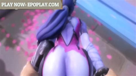 Hentai Shy Widowmaker Enjoys A Huge Thick Cock 3D