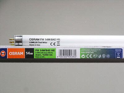 Osram Leuchtstoffröhre T5 FE 14W/840 HE High Efficiency LUMILUX Cool ...