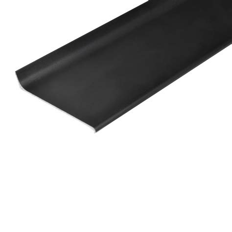 Zoclo Aluminio Tiles 6cm X 25m Negro Mate Materiales Roma Sa De Cv