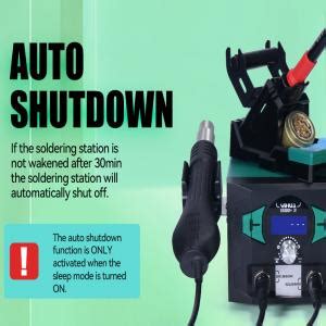 Yihua Bd Ii In W Intelligent Digital Display Hot Air Gun Soldering Station Martview