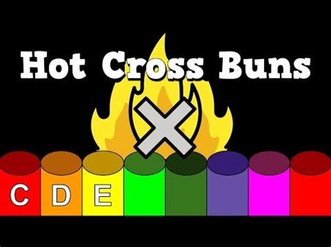 Hot Cross Buns Boomwhacker Play Along YouTube In Boomwhackers Hot Cross Buns Cross Buns