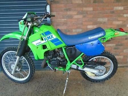 Kawasaki Kawasaki Kmx Restoration Project Used The Parking