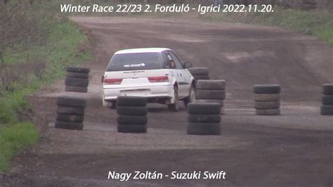 Nagy Zolt N Suzuki Swift Winter Race Fordul Igrici