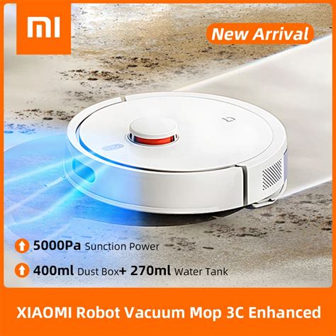 XIAOMI-MIJIA-3C-Enhanced-Robot-Vacuum-Mop-C103-Home-Cleaner-Sweeping ...