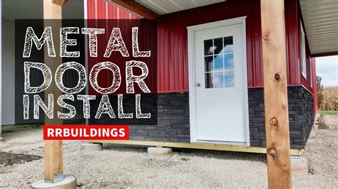 Metal Door Installation Video Youtube