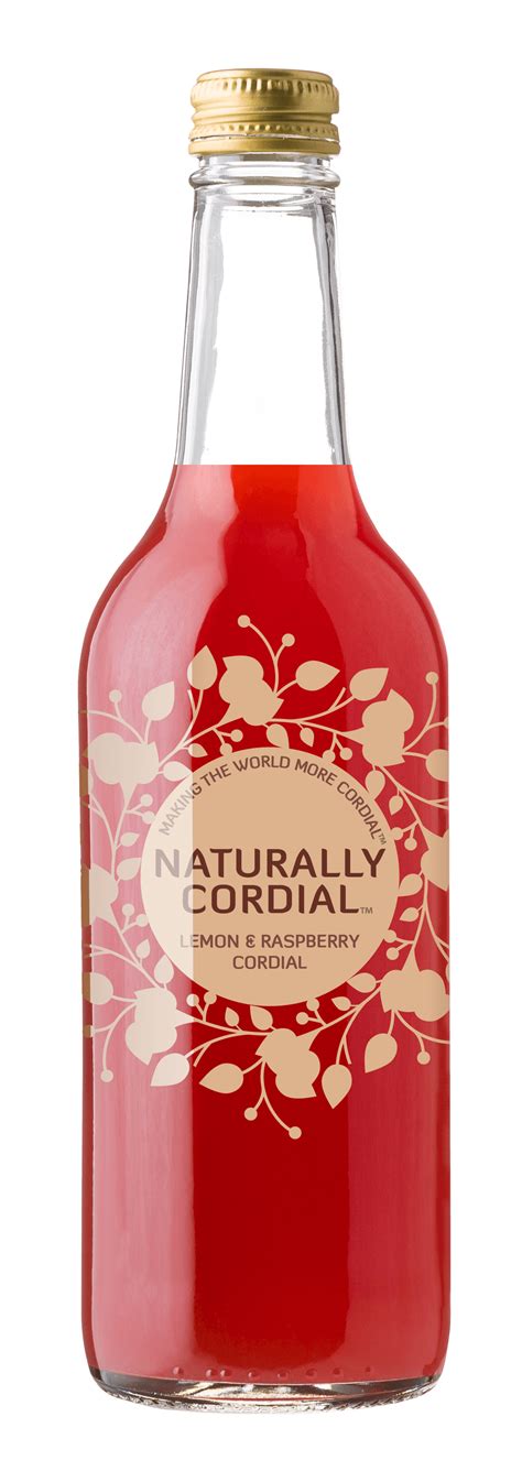 Lemon And Raspberry Cordial Naturally Cordial