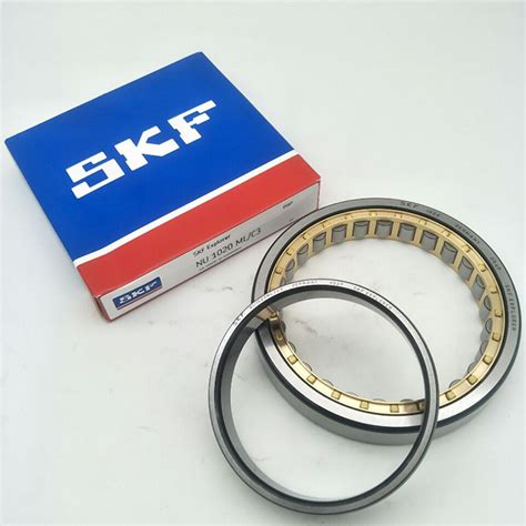 The Original SKF N NU NJ NUP NU1020ML C3 Cylindrical Roller Bearings