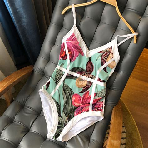 One Piece Swimsuit Sexy Swimwear Women Cut Out Push Up Bathsuit Bandage Bathing Suit Hot Bathing