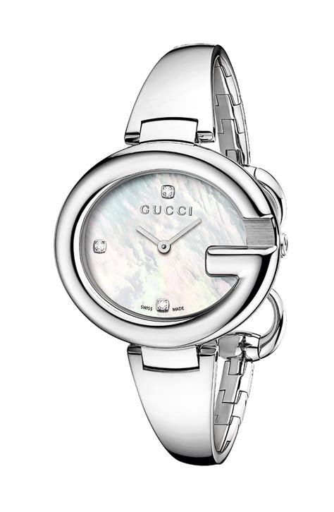 Gucci Guccissima Diamond Marker Bangle Watch 36mm Nordstrom