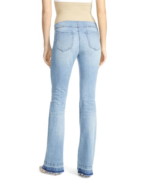 Lyst Jessica Simpson Maternity Flared Jeans In Blue