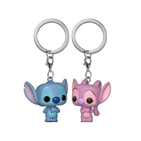 Porte Cl Stitch Et Angel Lilo Et Stitch Funko Pocket Pop