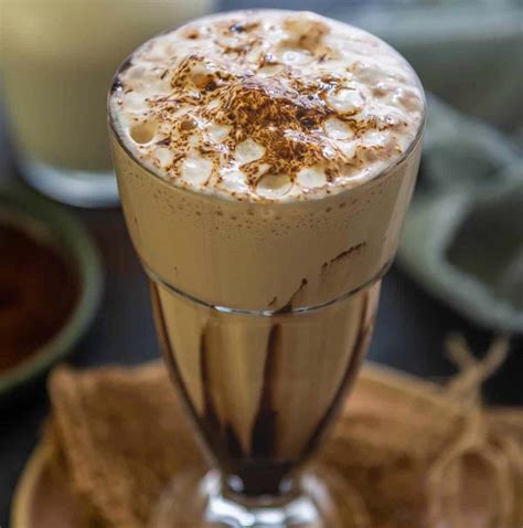 cold coffee  ice cream lmb sweets