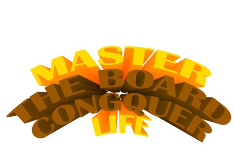 Master the Board Conquer Life Graphic by Arief Sapta Adjie · Creative ...