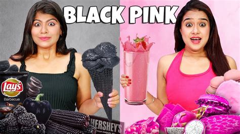 Black Pink Challenge Black Vs