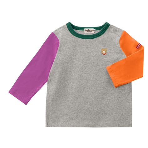 HOT BISCUITS ミキハウス Everyday Seriesワンポイント 長袖Tシャツ ホットビスケッツ ミキハウスホットビスケッツ公式店 通販 Yahoo ショッピング