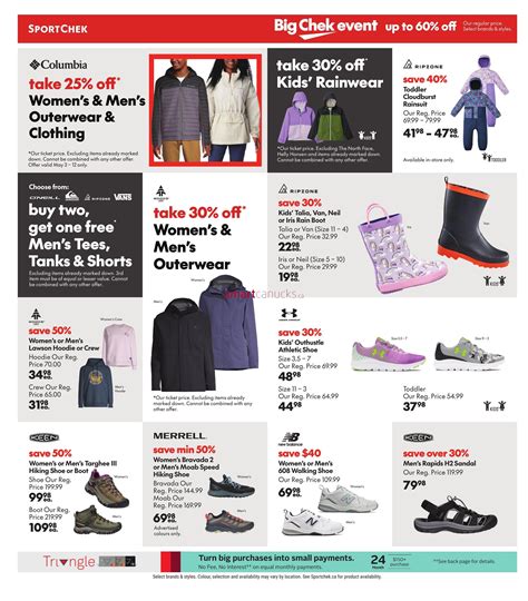 Sport Chek Flyer May To