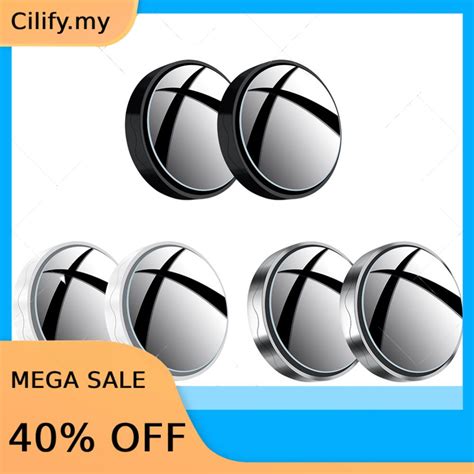 Blind Spot Mirrors Degree Rotatable Convex Mirror Wide View