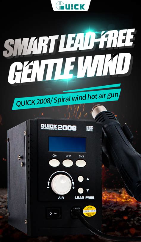 Quick Hot Air Rework Station Gsm Kart