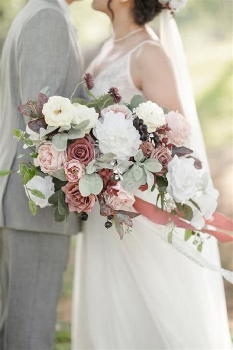 Mauve And Blush Wedding Colors For Mauve Bridesmaid Dresses