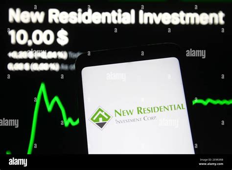 In This Photo Illustration A New Residential Investment Corp Logo Is