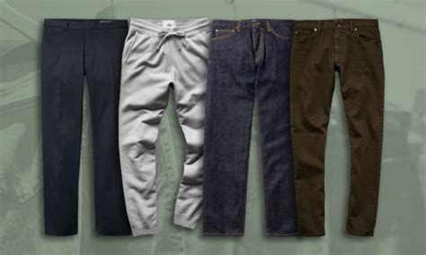 The 4 Styles Of Pants Every Man Should Own Cool Material