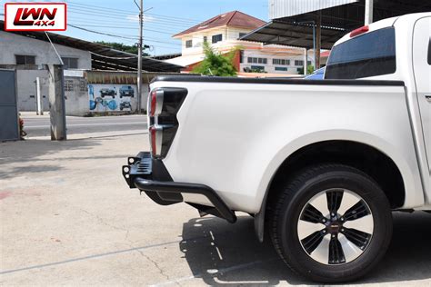 Rear Bumper Offroad Isuzu D Max 1010 Yak Style Steel Bumper Lwn4x4