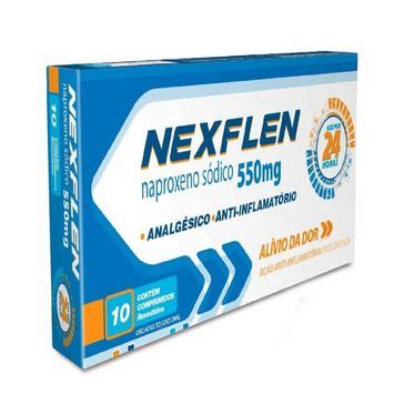 Para Que Serve O Remédio Nexflen - Nexflen 550mg Legrand 10 Comprimidos - drogariavenancio