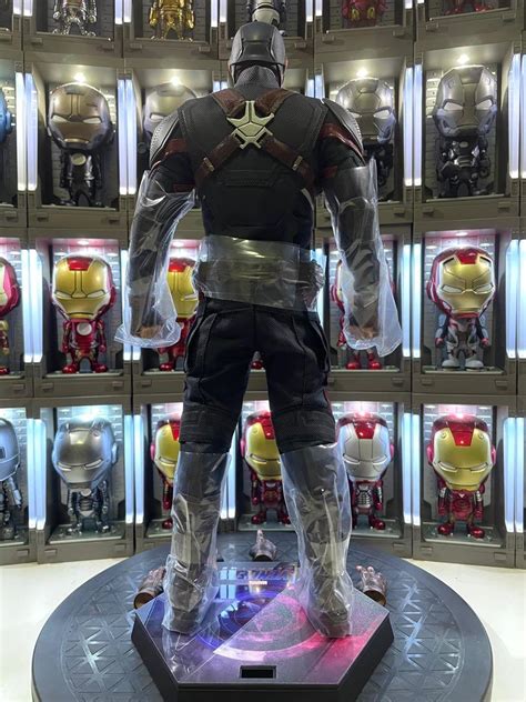 Marvel Avengers End Game Hot Toys Scale Mms Captain America Loose Collectible Figure