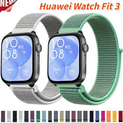 Nylon Loop Strap For Huawei Watch Fit Men S And Women S Adjustable