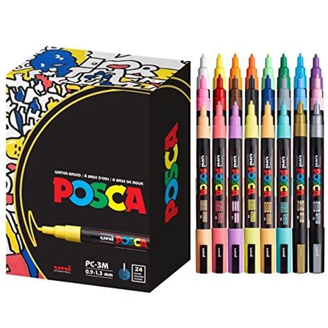 Posca Paint Markers M Fine Posca Markers With Reversible Tips