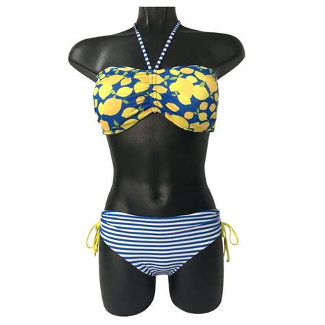 BYE BYE MARY By JUSTMINE Bikini Donna Fascia Double Face KATEC561 MADE