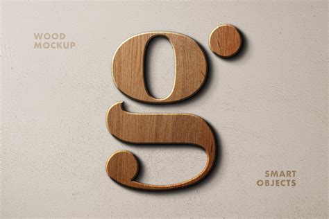 Rustic Wooden Sign Logo Mockup - Design Cuts