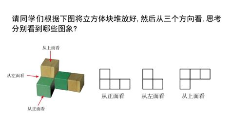 1 4 从三个方向看物体的形状 课件（共22张ppt） 21世纪教育网