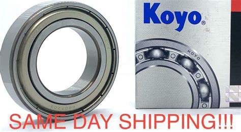 6007ZZ C3 KOYO Bearing 35x62x14 6007 ZZ C3 Made in Japan - Rodavictoria USA