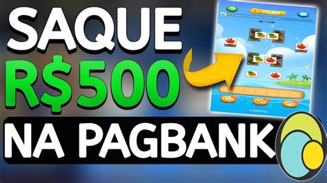 Receba R500 Nesse Novo Jogo Em Minutos Saque Agora Via Pix Pagbank Prova De Pagamento Youtube