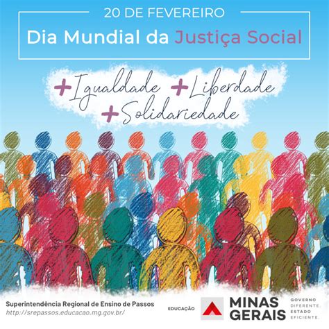 20 De Fevereiro Dia Mundial Da Justiça Social