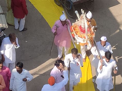 Jain Society Took Out Palanquin Procession Laid The Foundation Stone