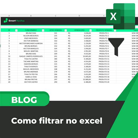 Atalho Para Filtro No Excel