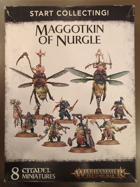 GAMESWORKSHOP WARHAMMER AGE OF SIGMAR Maggotkin Of Nurgle Start