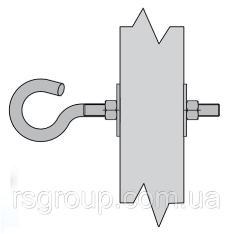 Купить Крюк накручивающийся КН 16 оптом — RS Group