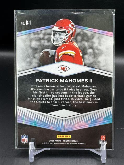 2021 Panini Prizm B 1 Patrick Mahomes II Brilliance EBay