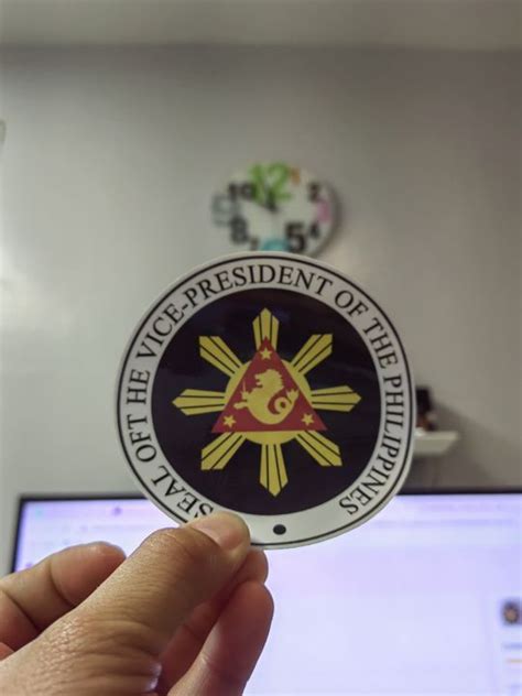 office of the vice president 4x4 car sticker | Lazada PH