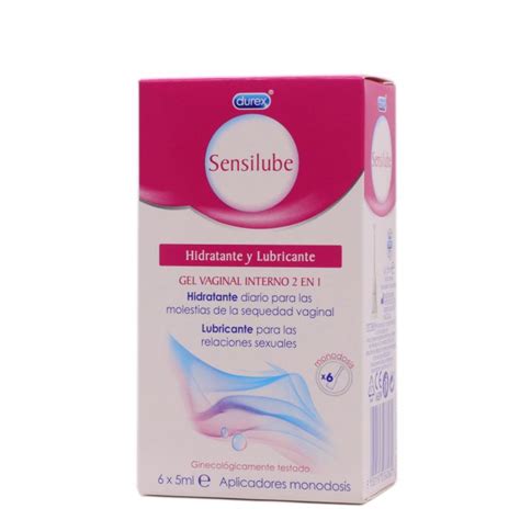 Durex Sensilube Lubricante Vaginal Interno En Aplicadores Farmasoler