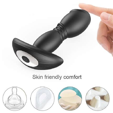 Retractable Remote Anal Vibrator Q Chastitygo