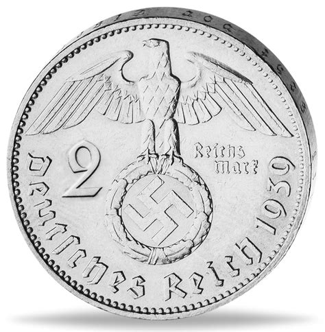 Drittes Reich Reichsmark A Reichspr Sident Hindenburg Silber